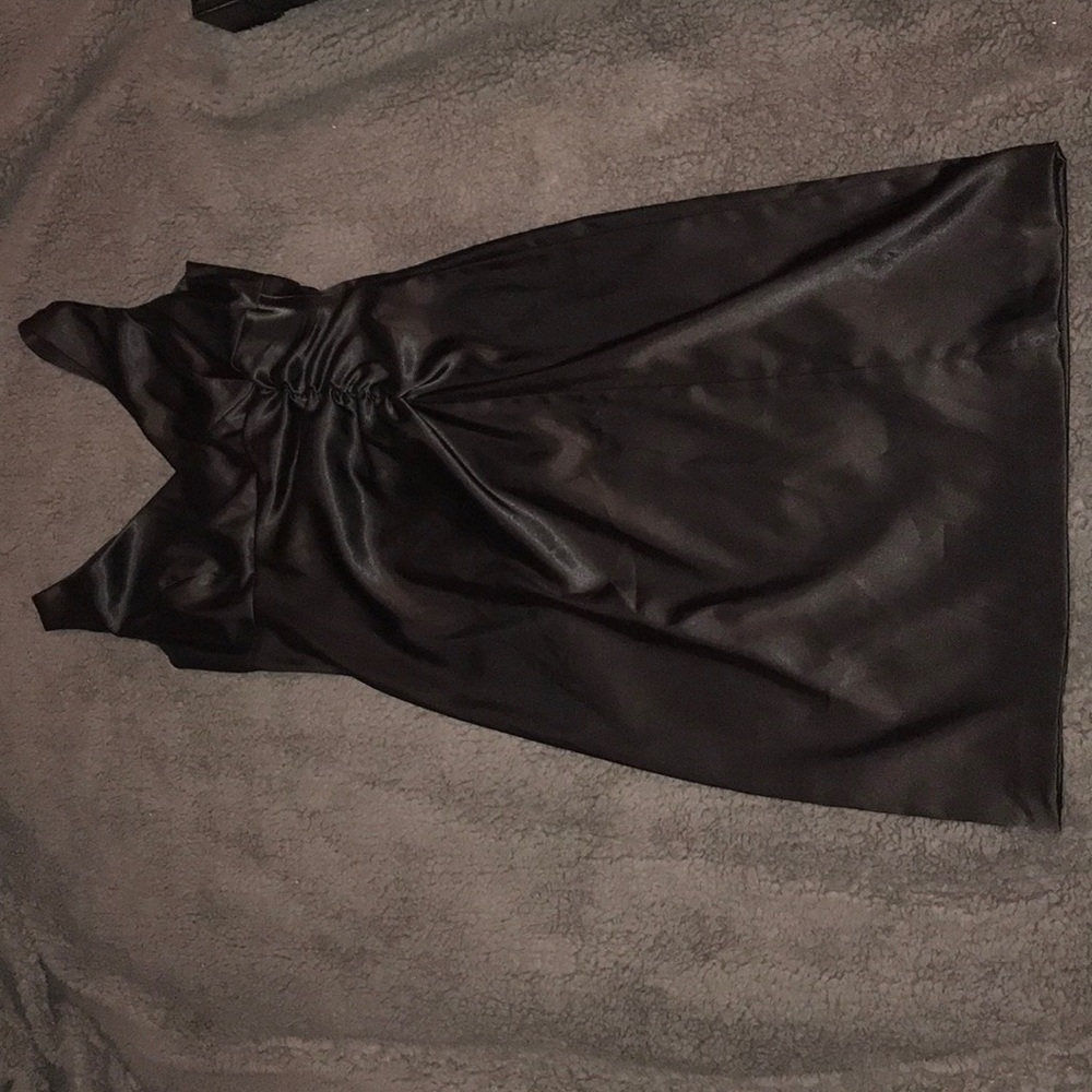 Black cocktail dress